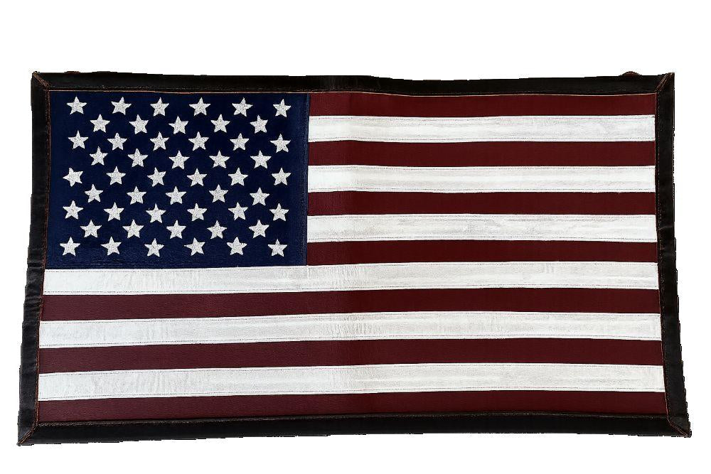 Leather American Flag Wall art