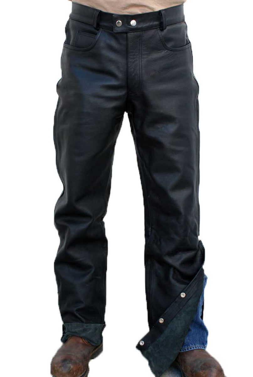 Leather Motorcycle Trousers, Free Delivery