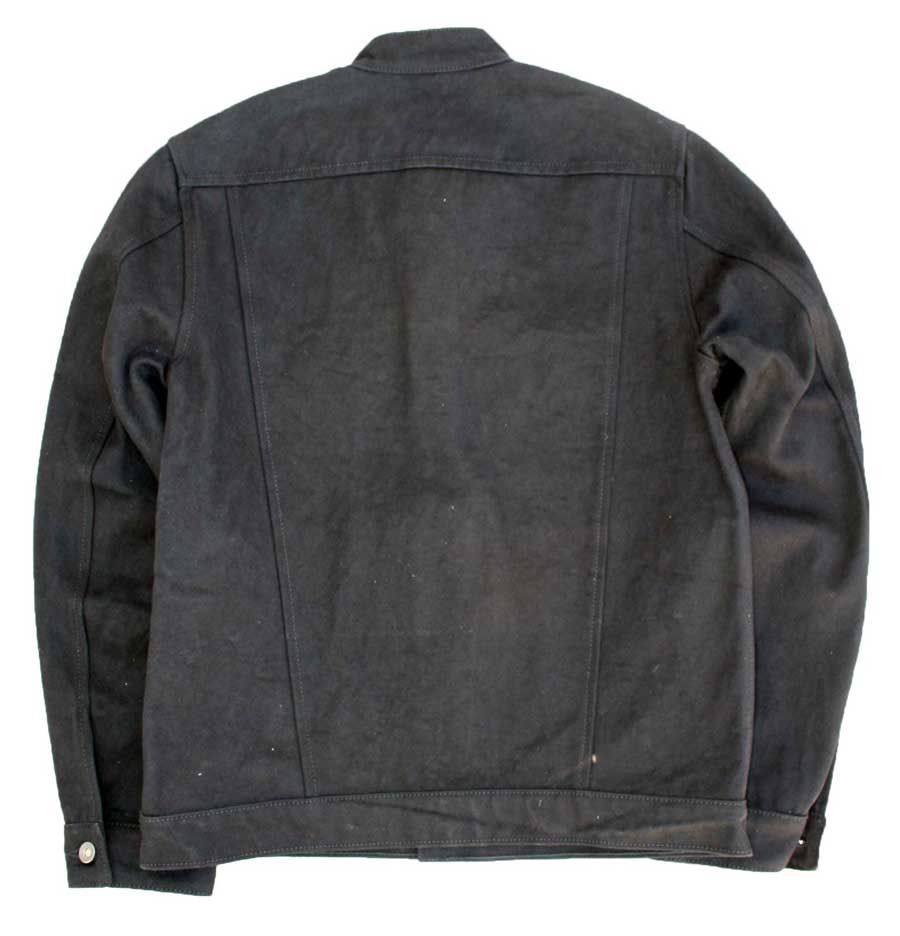 C&S Men's Denim Motorcycle Jacket