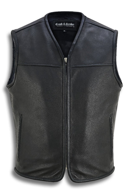 Men's Sucka Free Leather MC Vest