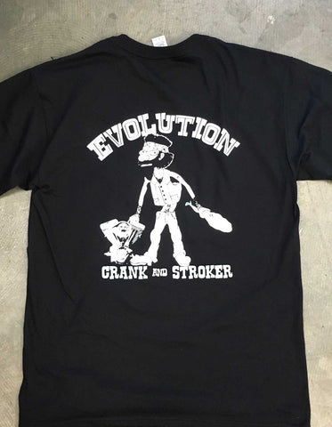 Evolution Black T-shirt | EVOLUTION TEE