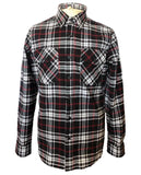 Mens Flannel shirt (front view)