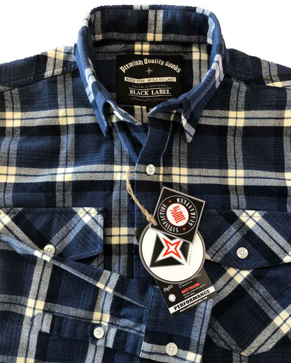 Men's Nitro Flannel shirt (Close-up View)