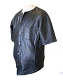 Leather Baseball Jersey (Side view)